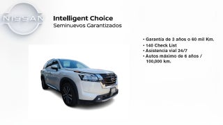 2023 Nissan Pathfinder EXCLUSIVE V6 3.5L 270 CP 5 PUERTAS AUT PIEL BA AA