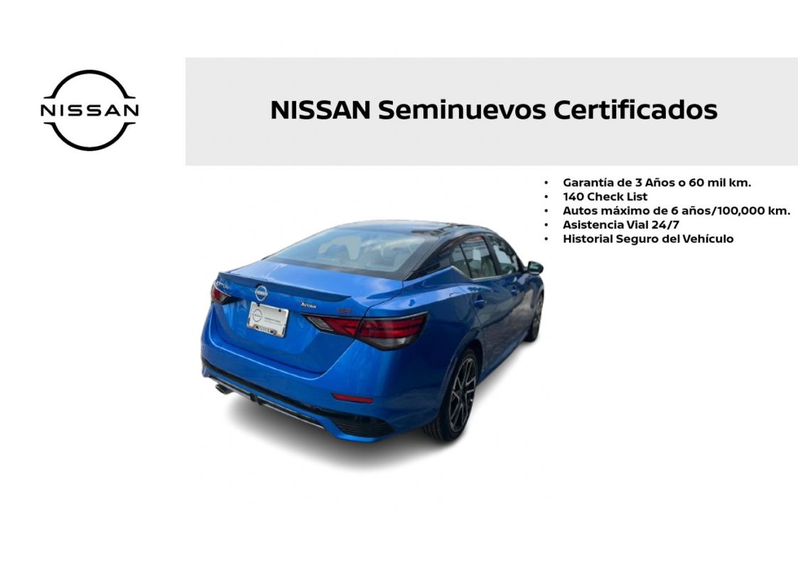 2025 Nissan Sentra SR PLATINUM BI TONO CVT L4 2.0L 145 CP 4 PUERTAS AUT BA AA