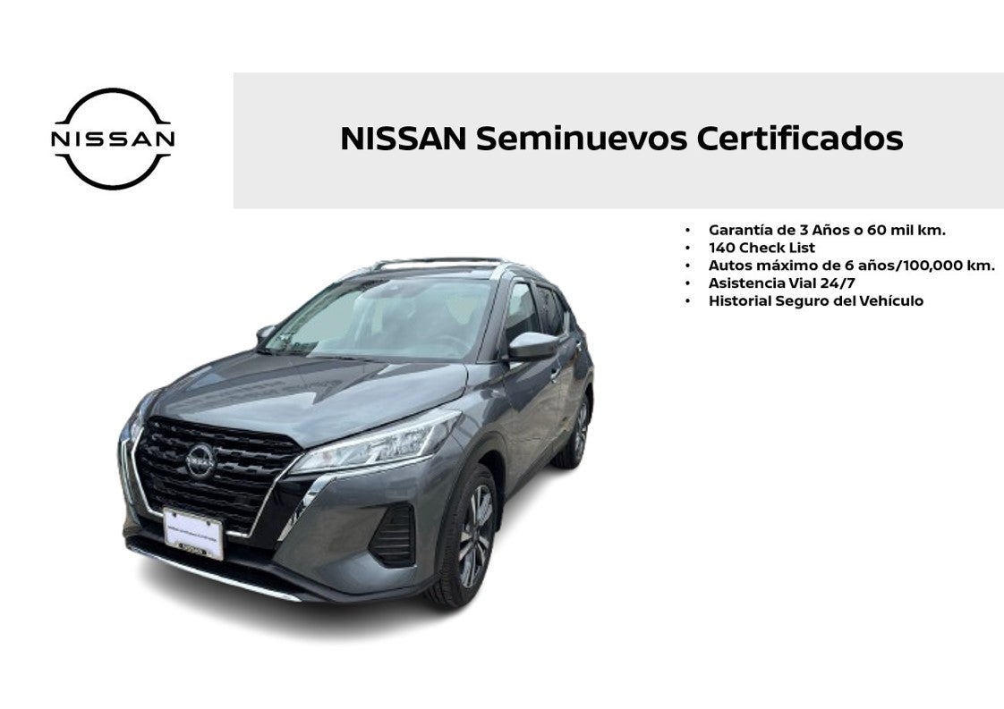 2025 Nissan Kicks Play ADVANCE, L4, 1.6L, 118 CP, 5 PUERTAS, CVT